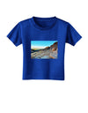 CO Rockies View Toddler T-Shirt Dark-Toddler T-Shirt-TooLoud-Royal-Blue-2T-Davson Sales