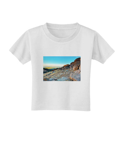 CO Rockies View Toddler T-Shirt-Toddler T-Shirt-TooLoud-White-2T-Davson Sales