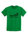 CO Rockies View Watercolor Childrens T-Shirt-Childrens T-Shirt-TooLoud-Kelly-Green-X-Small-Davson Sales