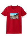 CO Rockies View Womens Dark T-Shirt-TooLoud-Red-X-Small-Davson Sales