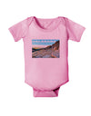 CO Rockies View with Text Baby Romper Bodysuit-Baby Romper-TooLoud-Pink-06-Months-Davson Sales