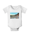 CO Rockies View with Text Baby Romper Bodysuit-Baby Romper-TooLoud-White-06-Months-Davson Sales