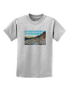 CO Rockies View with Text Childrens T-Shirt-Childrens T-Shirt-TooLoud-AshGray-X-Small-Davson Sales