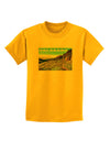 CO Rockies View with Text Childrens T-Shirt-Childrens T-Shirt-TooLoud-Gold-X-Small-Davson Sales