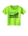 CO Rockies View with Text Toddler T-Shirt-Toddler T-Shirt-TooLoud-Lime-Green-2T-Davson Sales