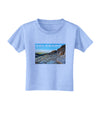 CO Rockies View with Text Toddler T-Shirt-Toddler T-Shirt-TooLoud-Aquatic-Blue-2T-Davson Sales