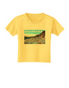 CO Rockies View with Text Toddler T-Shirt-Toddler T-Shirt-TooLoud-Yellow-2T-Davson Sales