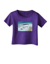 CO Snow Scene Infant T-Shirt Dark-Infant T-Shirt-TooLoud-Purple-06-Months-Davson Sales