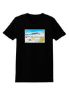 CO Snow Scene Watercolor Womens Dark T-Shirt-Womens T-Shirt-TooLoud-Black-X-Small-Davson Sales