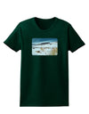 CO Snow Scene Womens Dark T-Shirt-Womens T-Shirt-TooLoud-Forest-Green-Small-Davson Sales