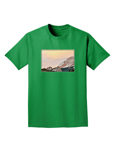 CO Sunset Cliffs Adult Dark T-Shirt-Mens T-Shirt-TooLoud-Kelly-Green-Small-Davson Sales