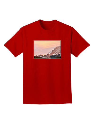 CO Sunset Cliffs Adult Dark T-Shirt-Mens T-Shirt-TooLoud-Red-Small-Davson Sales