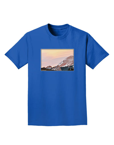 CO Sunset Cliffs Adult Dark T-Shirt-Mens T-Shirt-TooLoud-Royal-Blue-Small-Davson Sales