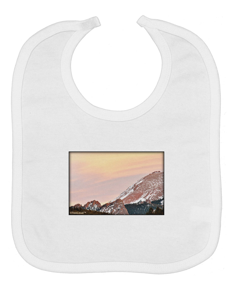 CO Sunset Cliffs Baby Bib