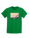 CO Sunset Cliffs Childrens Dark T-Shirt-Childrens T-Shirt-TooLoud-Kelly-Green-X-Small-Davson Sales