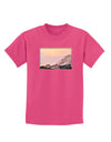 CO Sunset Cliffs Childrens Dark T-Shirt-Childrens T-Shirt-TooLoud-Sangria-X-Small-Davson Sales