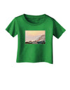 CO Sunset Cliffs Infant T-Shirt Dark-Infant T-Shirt-TooLoud-Clover-Green-06-Months-Davson Sales