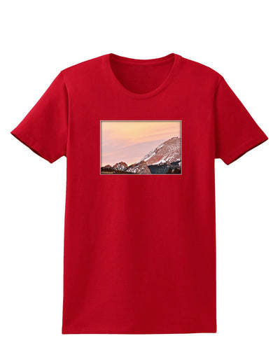 CO Sunset Cliffs Womens Dark T-Shirt-Womens T-Shirt-TooLoud-Red-X-Small-Davson Sales