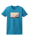 CO Sunset Cliffs Womens Dark T-Shirt-Womens T-Shirt-TooLoud-Turquoise-X-Small-Davson Sales