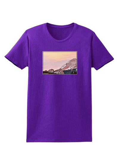 CO Sunset Cliffs Womens Dark T-Shirt-Womens T-Shirt-TooLoud-Purple-X-Small-Davson Sales