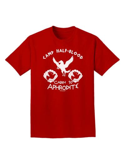 Cabin 10 Aphrodite Camp Half Blood Adult Dark T-Shirt-Mens T-Shirt-TooLoud-Red-Small-Davson Sales