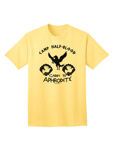 Cabin 10 Aphrodite Camp Half Blood Adult T-Shirt-Mens T-Shirt-TooLoud-Yellow-Small-Davson Sales