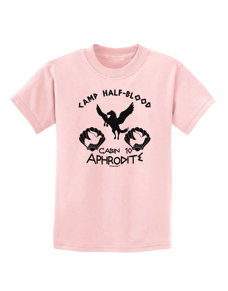 Cabin 10 Aphrodite Camp Half Blood Childrens T-Shirt-Childrens T-Shirt-TooLoud-White-X-Small-Davson Sales