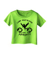 Cabin 10 Aphrodite Camp Half Blood Infant T-Shirt-Infant T-Shirt-TooLoud-Lime-Green-06-Months-Davson Sales