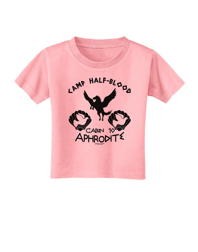 Cabin 10 Aphrodite Camp Half Blood Toddler T-Shirt-Toddler T-Shirt-TooLoud-Candy-Pink-2T-Davson Sales