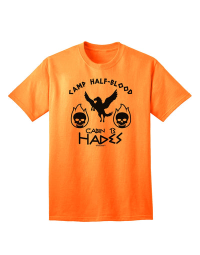 Cabin 13 HadesHalf Blood Adult T-Shirt-Mens T-Shirt-TooLoud-Neon-Orange-Small-Davson Sales