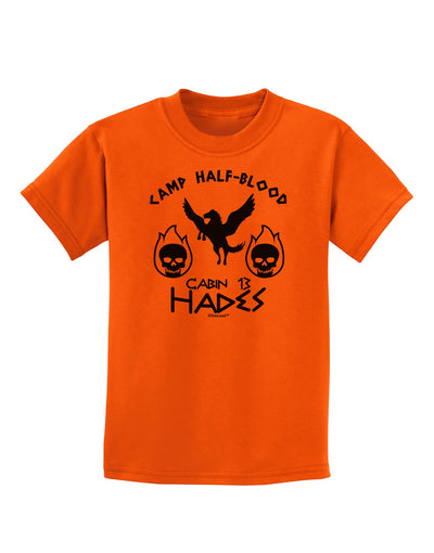 Cabin 13 HadesHalf Blood Childrens T-Shirt-Childrens T-Shirt-TooLoud-Orange-X-Small-Davson Sales