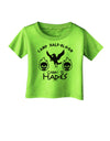 Cabin 13 HadesHalf Blood Infant T-Shirt-Infant T-Shirt-TooLoud-Lime-Green-06-Months-Davson Sales