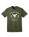 Cabin 3 Poseidon Camp Half Blood Adult Dark T-Shirt-Mens T-Shirt-TooLoud-Military-Green-Small-Davson Sales