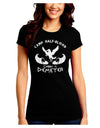 Cabin 4 Demeter Camp Half Blood Juniors Crew Dark T-Shirt-T-Shirts Juniors Tops-TooLoud-Black-Juniors Fitted Small-Davson Sales