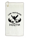 Cabin 4 Demeter Camp Half Blood Micro Terry Gromet Golf Towel 11&#x22;x19-Golf Towel-TooLoud-White-Davson Sales