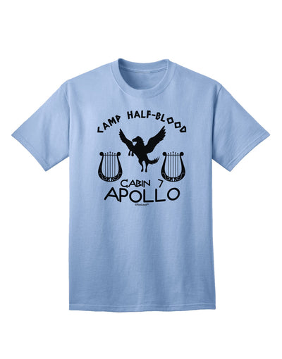Cabin 7 Apollo Camp Half Blood Adult T-Shirt-Mens T-Shirt-TooLoud-Light-Blue-Small-Davson Sales