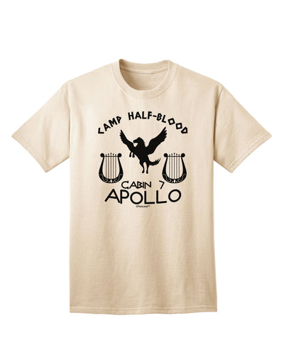 Cabin 7 Apollo Camp Half Blood Adult T-Shirt-Mens T-Shirt-TooLoud-Natural-Small-Davson Sales