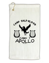 Cabin 7 Apollo Camp Half Blood Micro Terry Gromet Golf Towel 11&#x22;x19-Golf Towel-TooLoud-White-Davson Sales