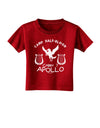 Cabin 7 Apollo Camp Half Blood Toddler T-Shirt Dark-Toddler T-Shirt-TooLoud-Red-2T-Davson Sales