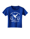 Cabin 7 Apollo Camp Half Blood Toddler T-Shirt Dark-Toddler T-Shirt-TooLoud-Royal-Blue-2T-Davson Sales