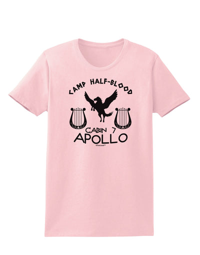 Cabin 7 Apollo Camp Half Blood Womens T-Shirt-Womens T-Shirt-TooLoud-PalePink-X-Small-Davson Sales