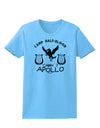 Cabin 7 Apollo Camp Half Blood Womens T-Shirt-Womens T-Shirt-TooLoud-Aquatic-Blue-X-Small-Davson Sales