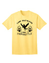 Cabin 9 Hephaestus Half Blood Adult T-Shirt-Mens T-Shirt-TooLoud-Yellow-Small-Davson Sales