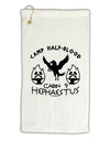 Cabin 9 Hephaestus Half Blood Micro Terry Gromet Golf Towel 11&#x22;x19-Golf Towel-TooLoud-White-Davson Sales