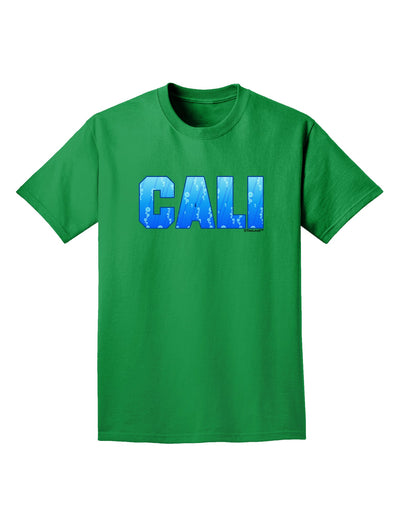 Cali Ocean Bubbles Adult Dark T-Shirt by TooLoud-Mens T-Shirt-TooLoud-Kelly-Green-Small-Davson Sales