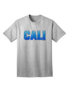 Cali Ocean Bubbles Adult T-Shirt - A Stylish Addition to Your Wardrobe by TooLoud-Mens T-shirts-TooLoud-AshGray-Small-Davson Sales