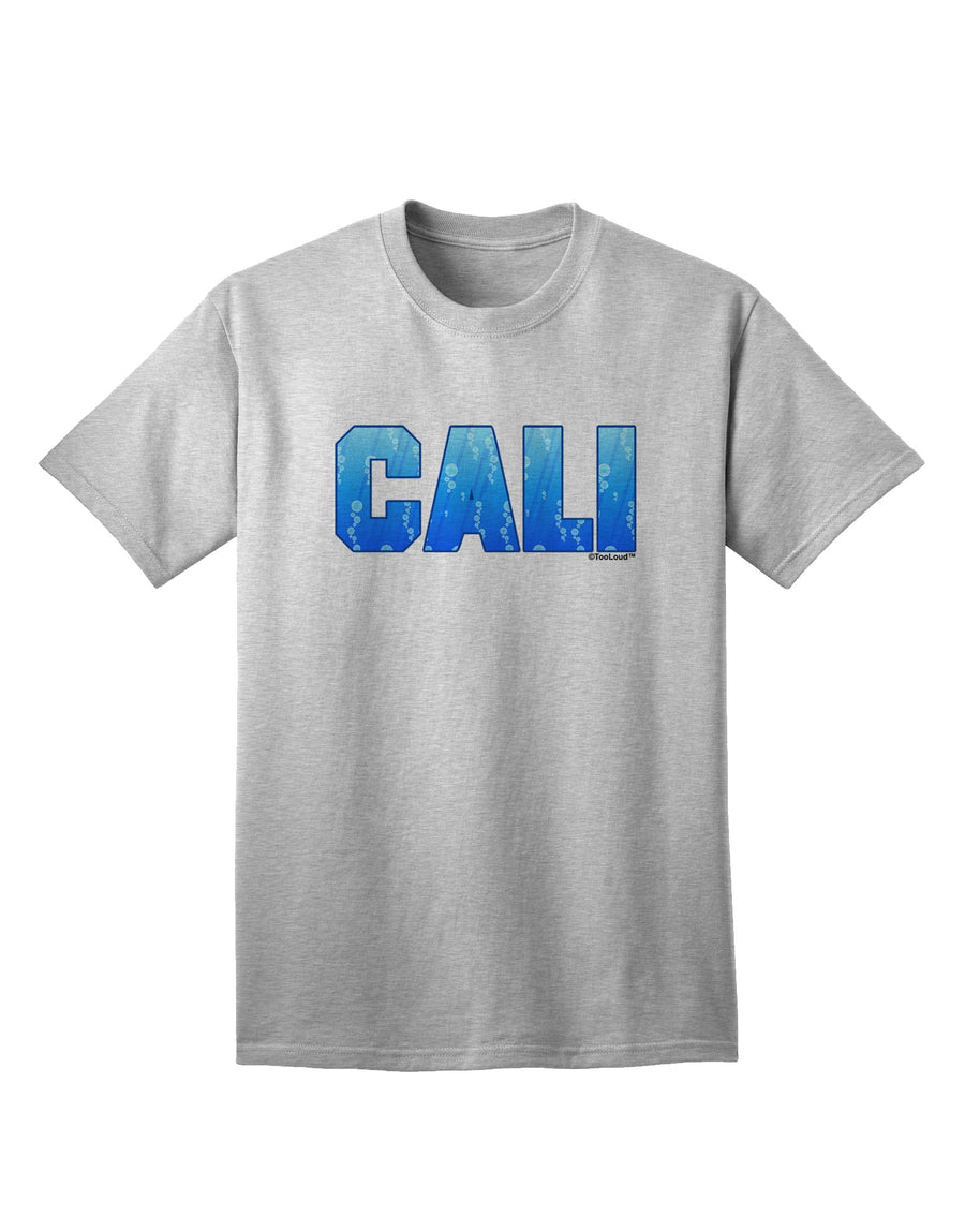 Cali Ocean Bubbles Adult T-Shirt - A Stylish Addition to Your Wardrobe by TooLoud-Mens T-shirts-TooLoud-White-Small-Davson Sales