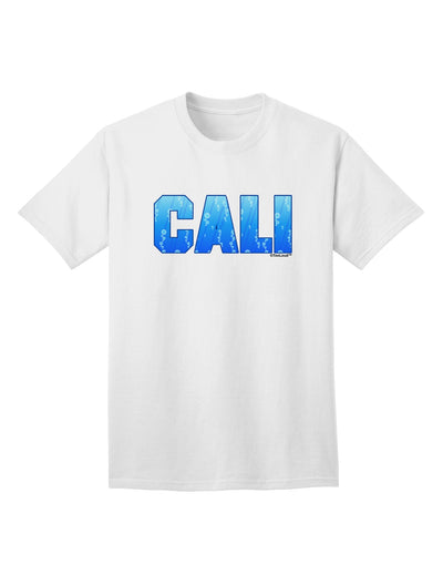 Cali Ocean Bubbles Adult T-Shirt - A Stylish Addition to Your Wardrobe by TooLoud-Mens T-shirts-TooLoud-White-Small-Davson Sales