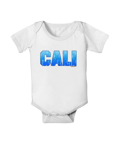 Cali Ocean Bubbles Baby Romper Bodysuit by TooLoud-Baby Romper-TooLoud-White-06-Months-Davson Sales