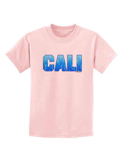 Cali Ocean Bubbles Childrens T-Shirt by TooLoud-Childrens T-Shirt-TooLoud-PalePink-X-Small-Davson Sales